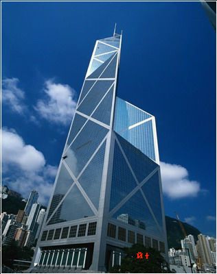 香港的中銀大廈